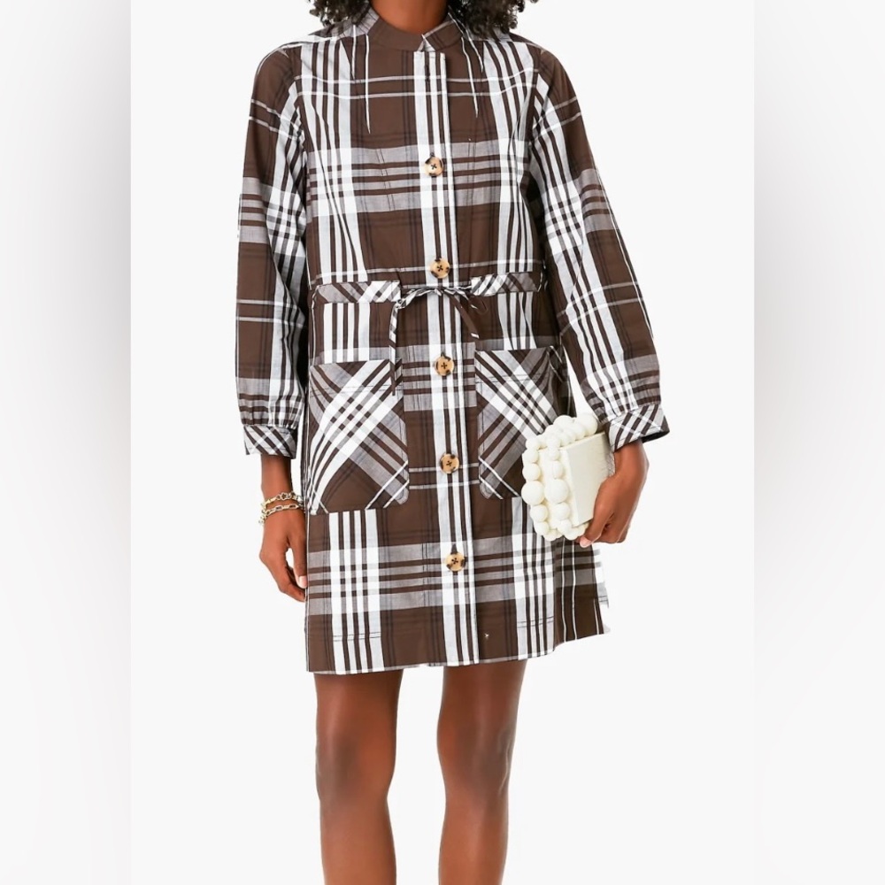 Tuckernut Cedar Check Crosby Dress NWT